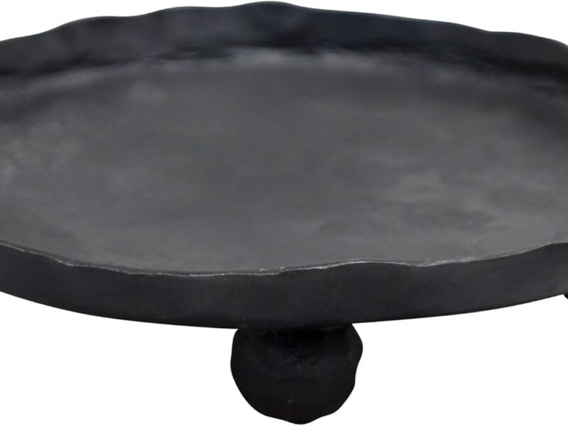 Northern Lights Candles Black Iron Blacksmith Pillar Base Pillar Candle Holder