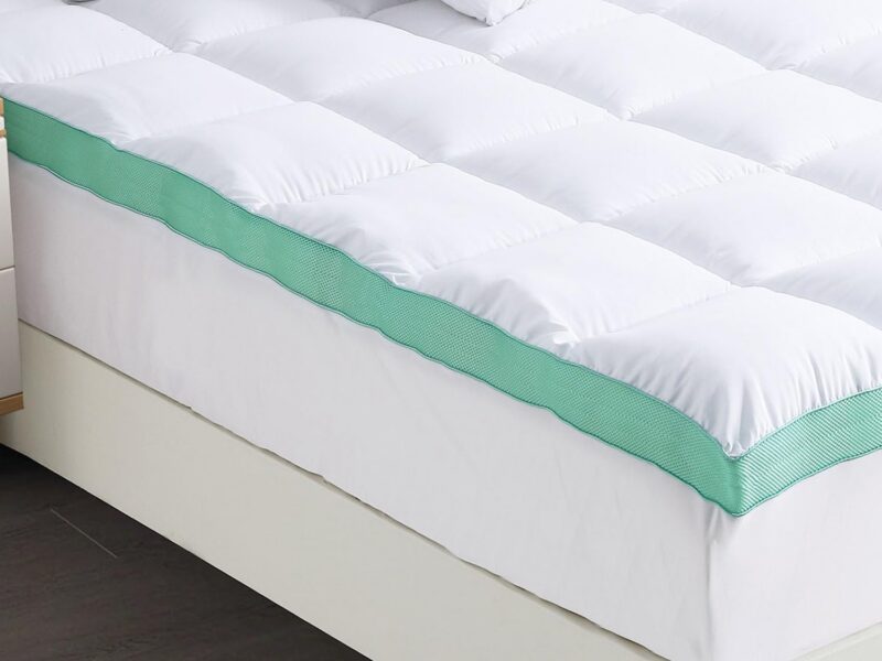 Luxton AirFresh 1500GSM High Loft Bamboo Topper, King, 10cm