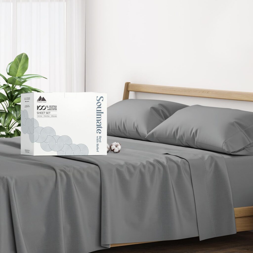 Mayfair Linen Egyptian Cotton Bed Sheet Set