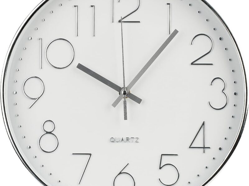 bakbrand Raised Dial Quartz Wall Clock