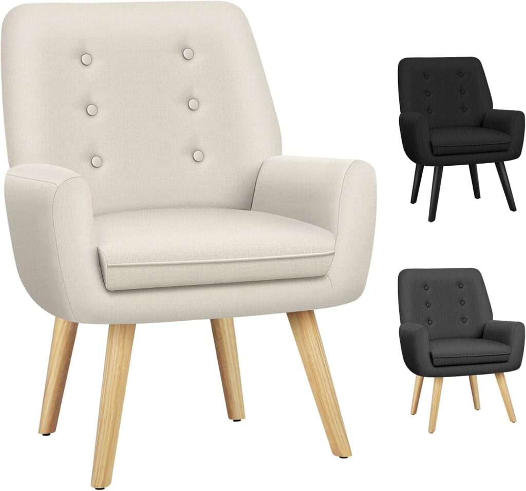 ALFORDSON Dolph Button Tufted Armchair