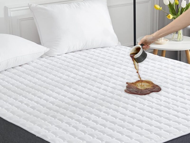 CHENILLE HOME Queen 260GSM Waterproof Mattress Pad