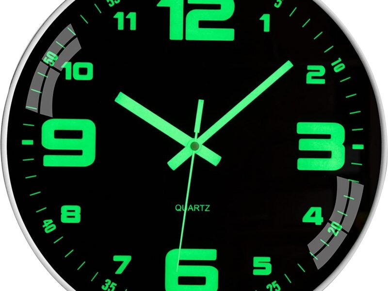 Cozyhome Luminous Numeral Wall Clock