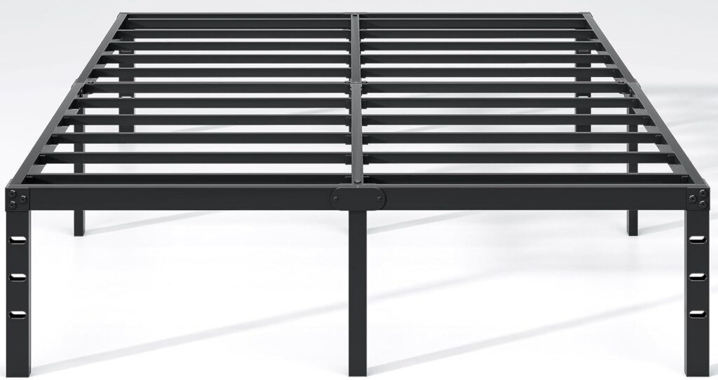 QZTHOU 35cm Double Metal Bed Frame