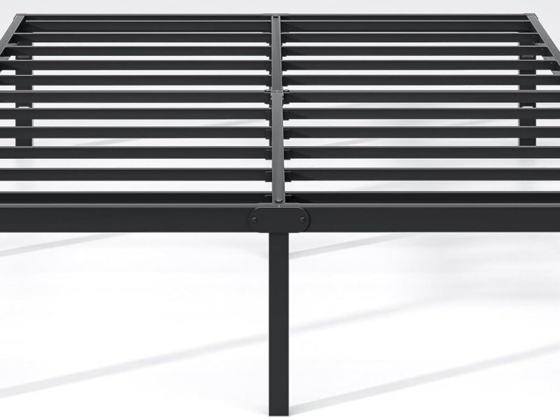 QZTHOU 35cm Double Metal Bed Frame