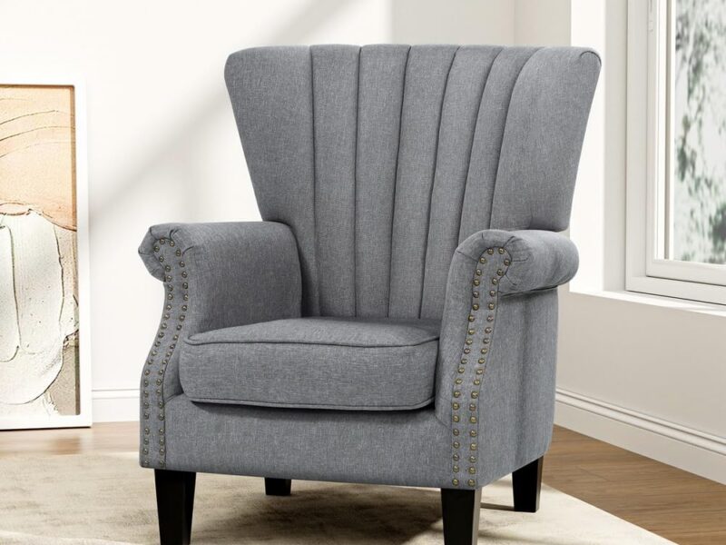 Artiss Fabric Reading Lounge Armchair