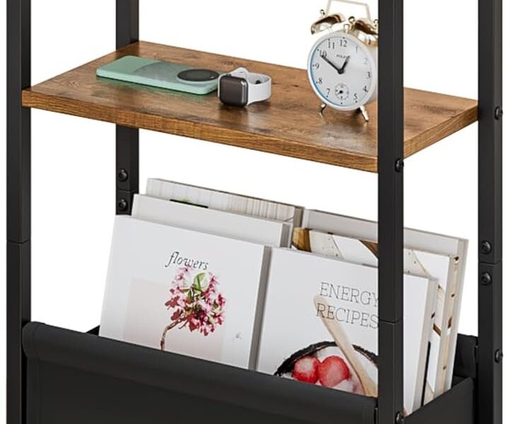 Kzobyd Fabric Basket Side Table