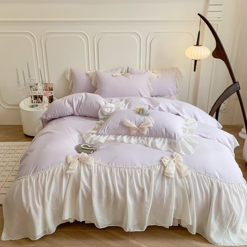 SOUKECHY Polyester Queen Duvet Cover Set