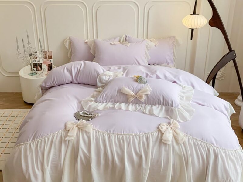 SOUKECHY Polyester Queen Duvet Cover Set