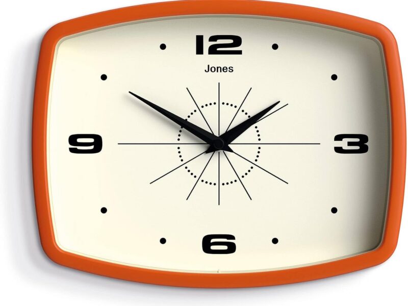 JONES CLOCKS Movie Retro Wall Clock