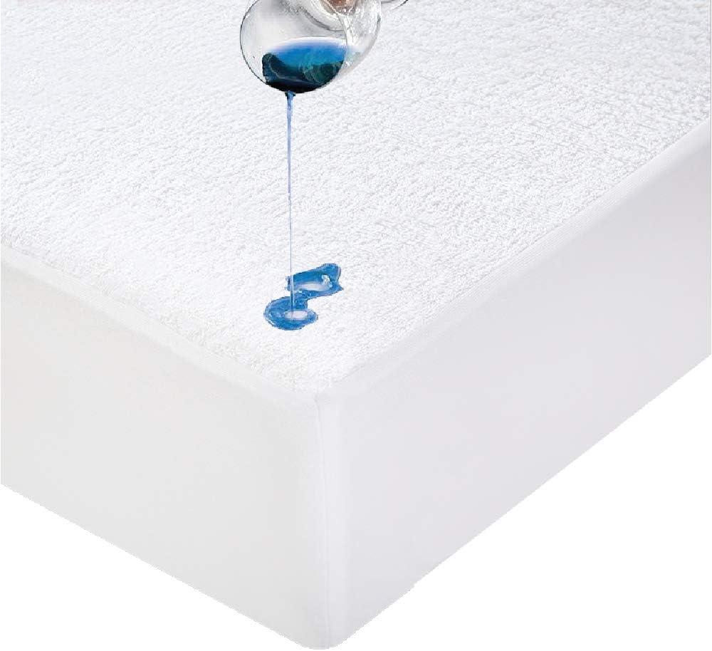 LUXOR Single Cotton Terry Waterproof Mattress Protector