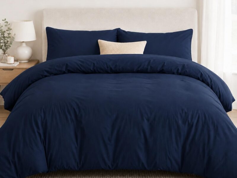CozyLux Brushed Microfibre Quilt Cover Set