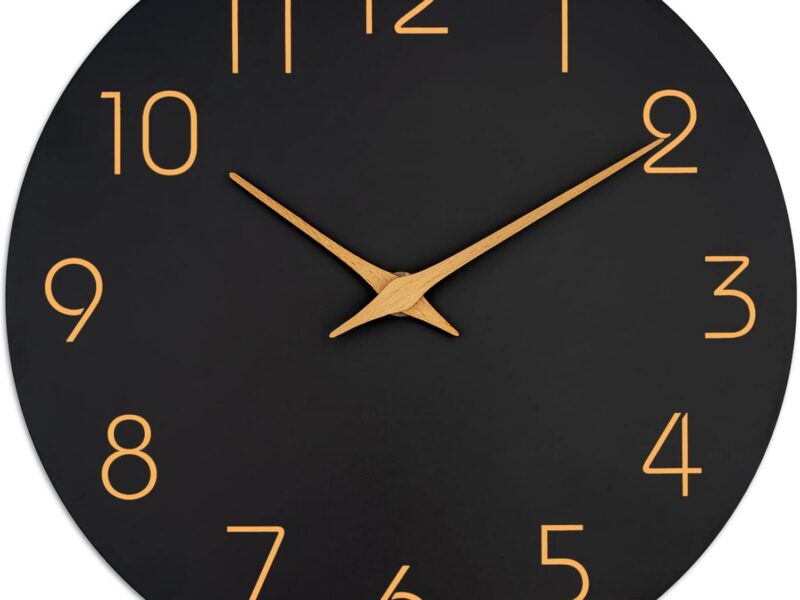 Mosewa Minimalist Numeral Wall Clock