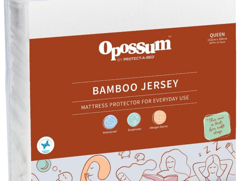 Opossum by Protect-A-Bed Queen Bamboo Mattress Protector