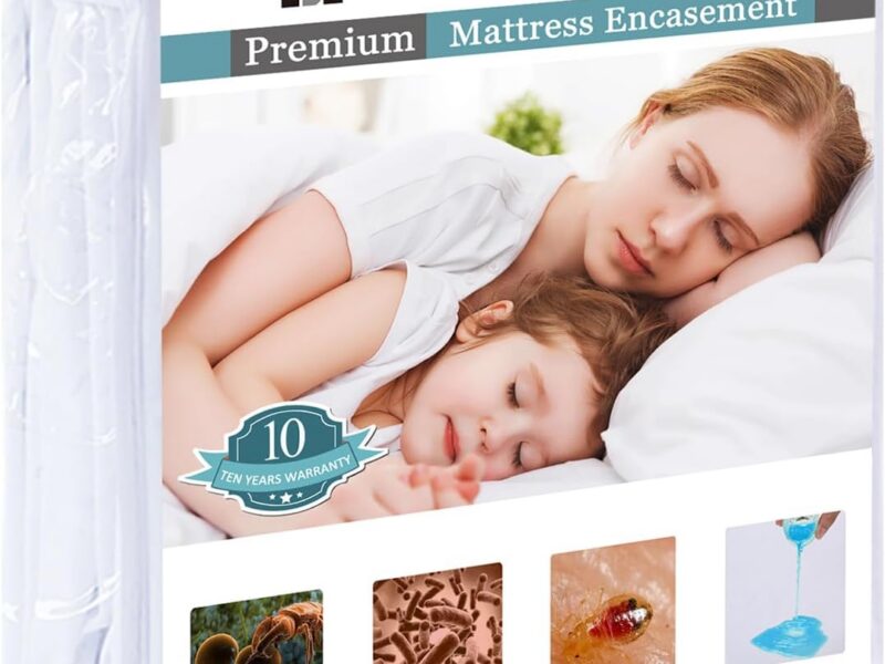 Bedecor Queen Zippered Bed Bug Mattress Protector