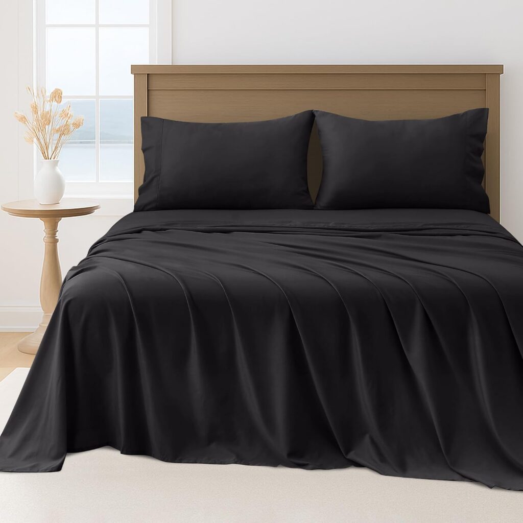 LINENOVA Queen Hotel Quality Microfibre Bed Sheet Set