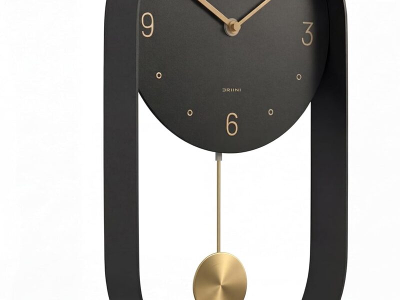 Driini Swinging Pendulum Wall Clock