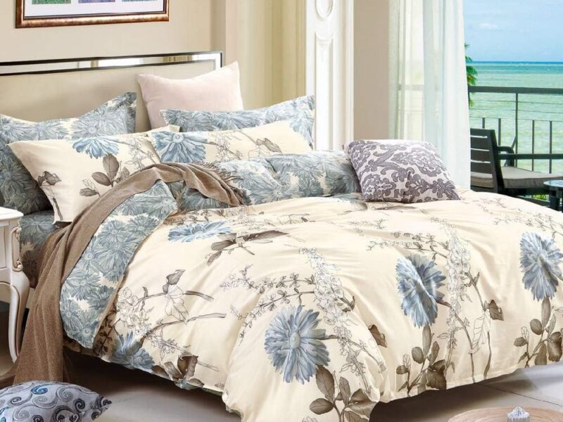 Luxor Linen Dandelion Cotton Quilt Cover Set