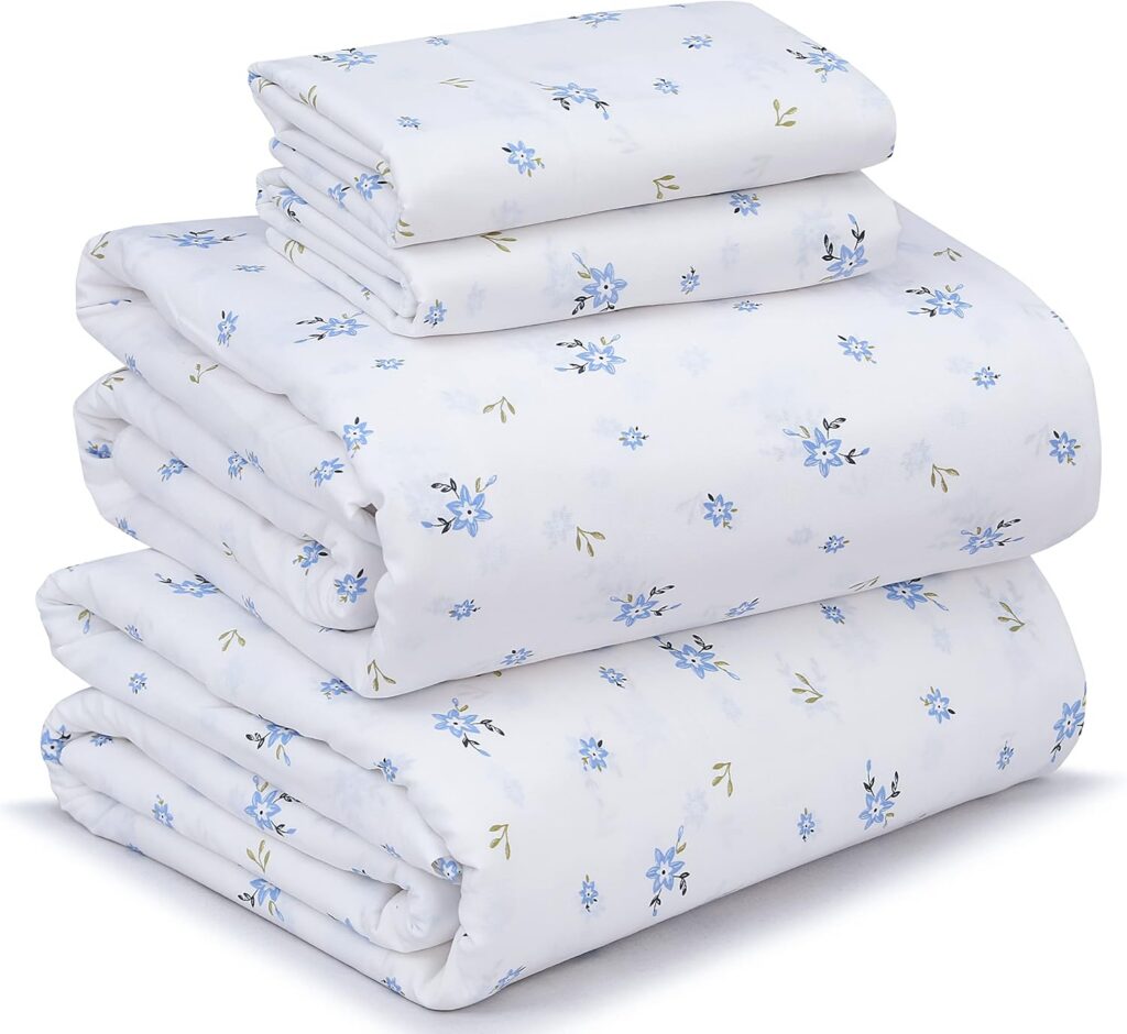 RUVANTI 100% Cotton Bed Sheet Set