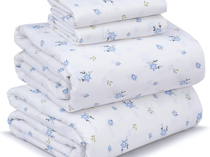 RUVANTI 100% Cotton Bed Sheet Set