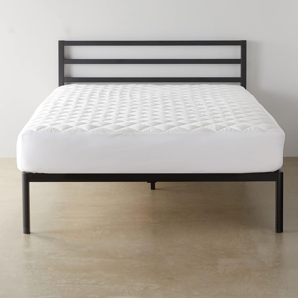 Basics Queen Hypoallergenic Quilted Mattress Topper