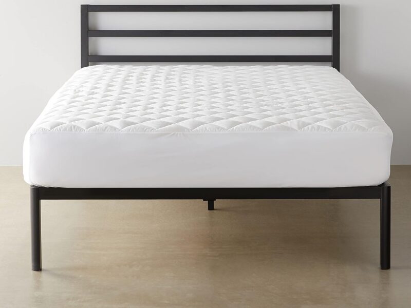 Basics Queen Hypoallergenic Quilted Mattress Topper