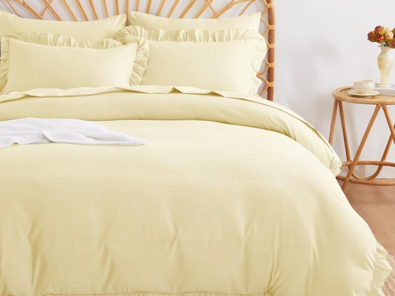 Wake In Cloud Microfibre Queen Quilt Cover Set