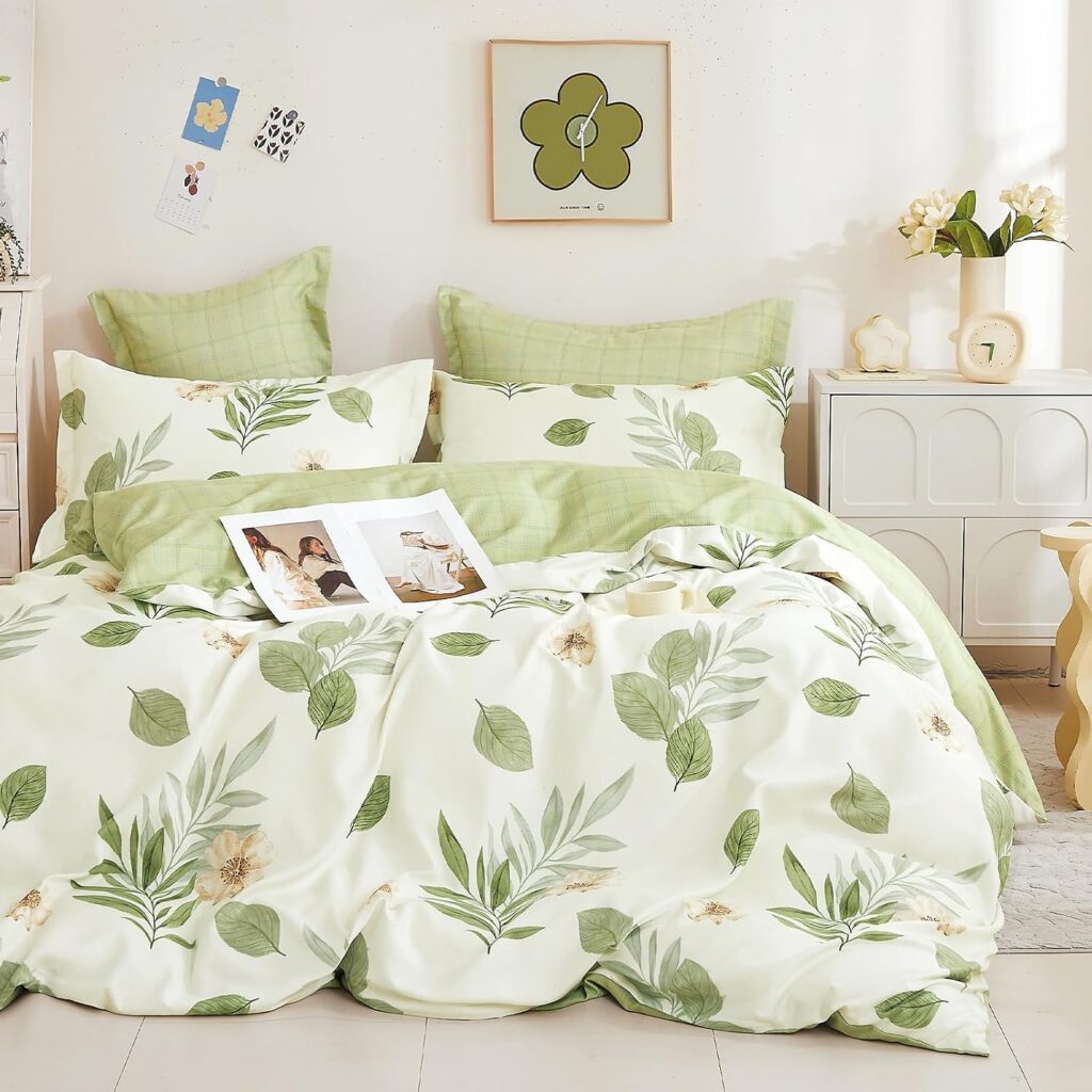 croch Floral Queen Quilt Cover Set