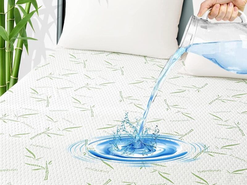 ForZzz King Bamboo Waterproof Mattress Protector