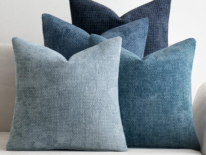 Ziiqidom Chenille Cushion Covers, Set of 4