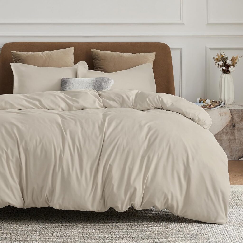 Bedsure Polyester Queen Quilt Cover Set