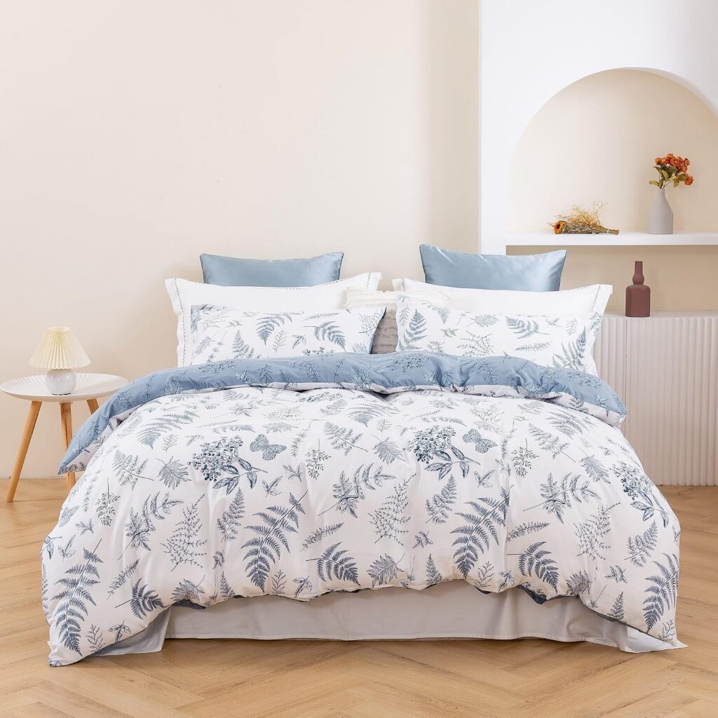 Dreamaker Daphne Reversible Cotton Quilt Cover Set