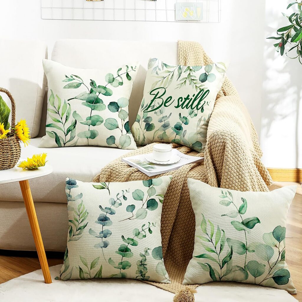 Maaua Polyester Geometric Cushion Covers, Set of 4