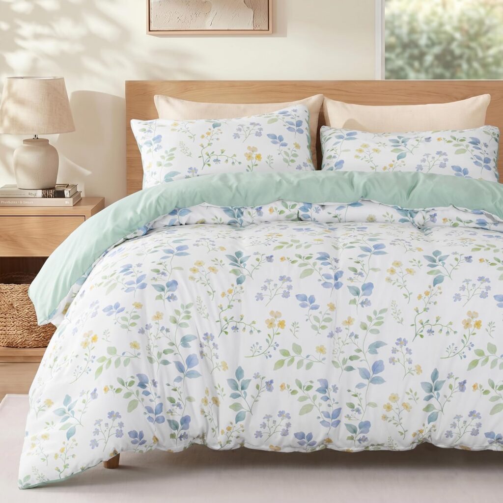 Exclusivo Mezcla Floral Microfibre Quilt Cover Set