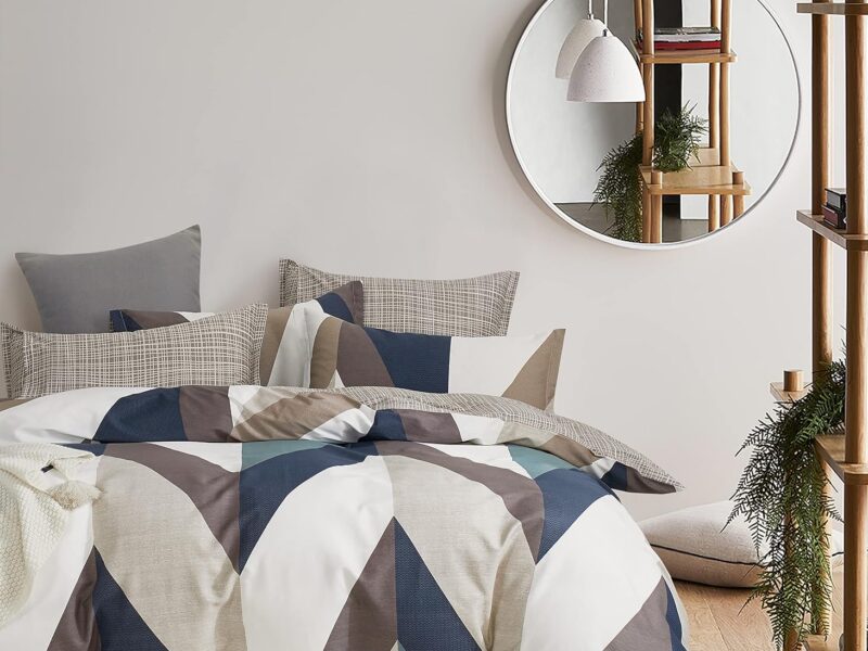 Gioia Casa Oliver Reversible Cotton Quilt Cover Set
